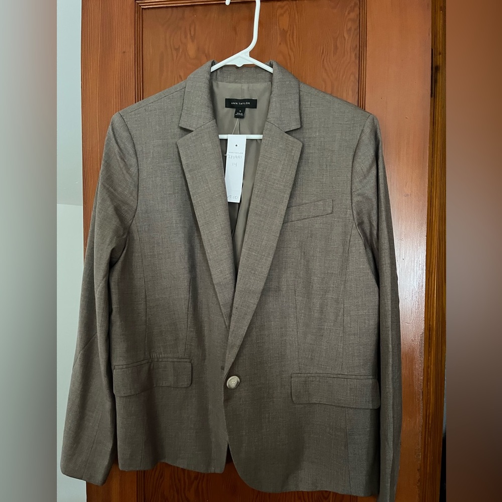 Brown Ann Taylor Blazer